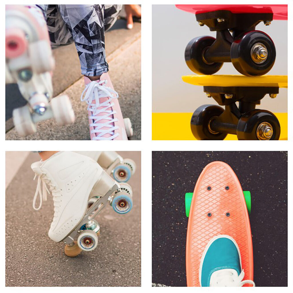 Si eres principiante absoluto y quieres hacer ejercicio divertido → Patines.