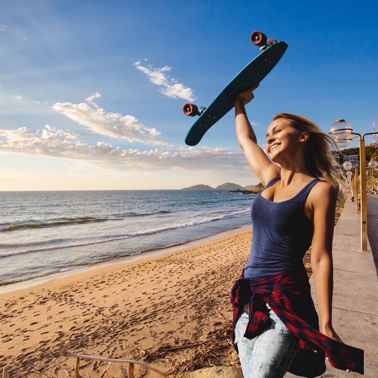 Las mini cruisers con diseo fish esas patinetas pequeas con la cola ms ancha y perfil curvo que recuerdan a la silueta de un pez son ya un clsico del paseo urbano
